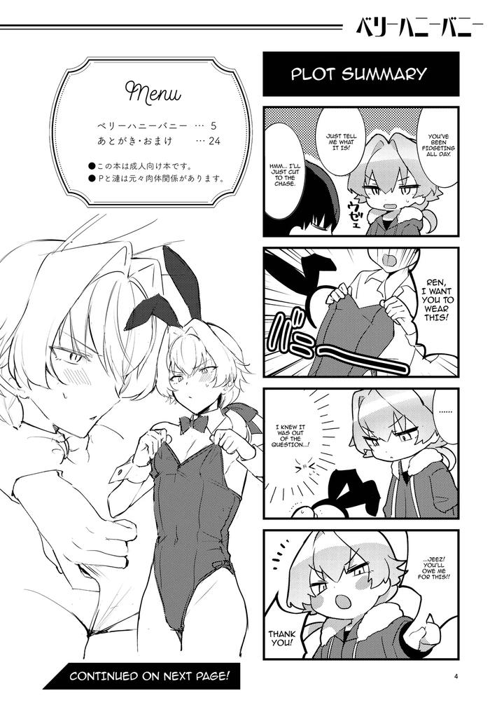 THE IDOLM@STER SideM Dj – BERRY HONEY BUNNY by gotaitouti (Marina-kun) [Eng] page 3