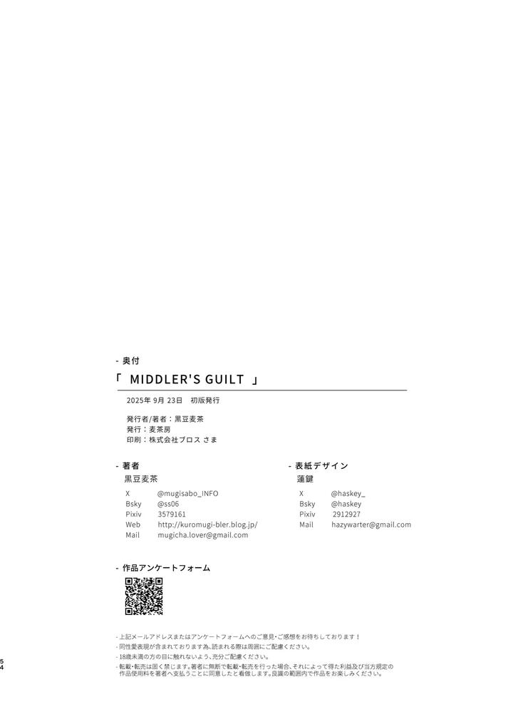 MIDDLER’S GUILT by Mugisabou (Kuromame Mugicha) [JP] page 54