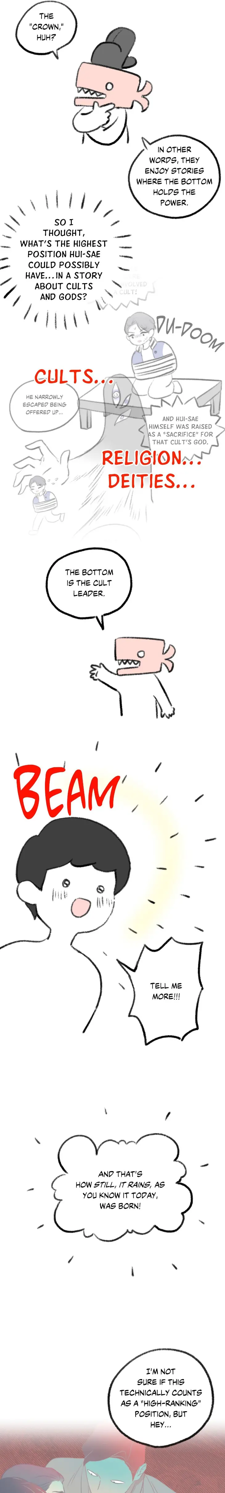 Still, It Rains by Hwireul – Uncensored – Creator’s Note [Eng] page 4