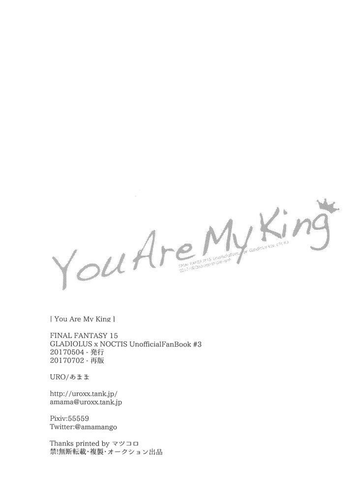 Final Fantasy XV Dj – You Are My King by URO (Akatsuki Amama) [Chn] page 17