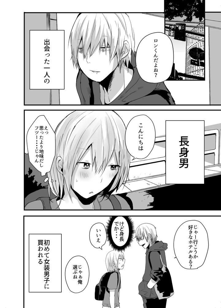 Choroi Josou Danshi ni Hamete Nakadashi Pako by Neko Daishuurai (Mon) [JP] page 8