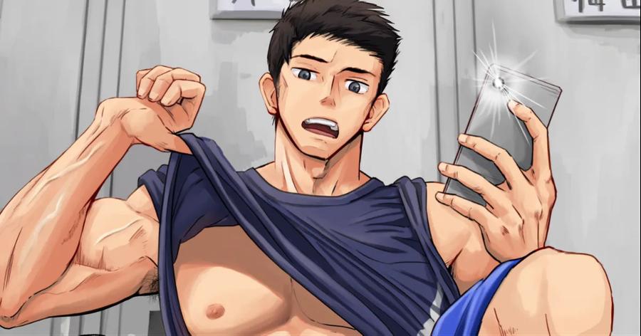 In the locker room with his juniors… by Motyaki [Chn] page 1