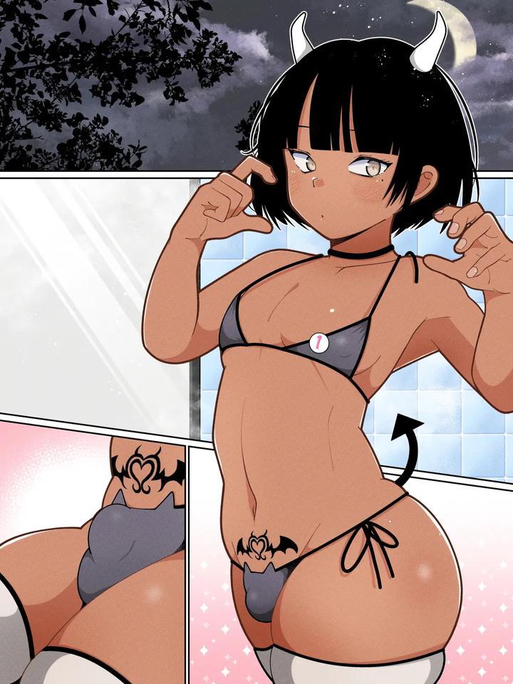 Crossdressing Boy’s Daughter Health Yonayona Succubus by Yamada Kipan [JP] page 43