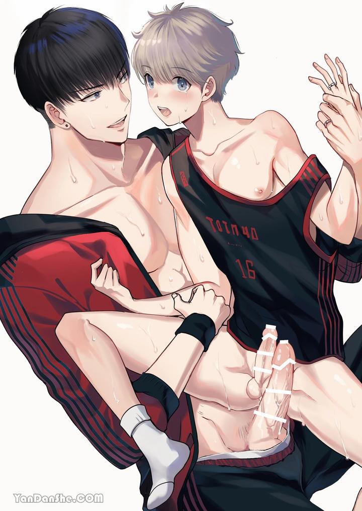 Despite a 40cm height difference, he was pampered by the tall basketball player. by HARUNOI Meme [Chn] page 63