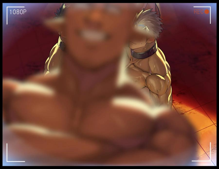 Muscular knights humiliated and ejaculated by big-cocked orcs at an erotic casino by Takao no Gami (Toiro) [JP] page 88