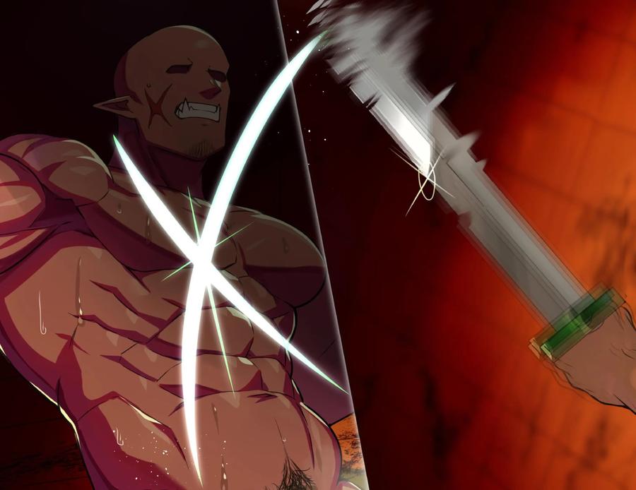 Muscular knights are washed by orcs and masochistically orgasmic in masochistic sex by Takao no Gami (Toiro) [JP] page 41