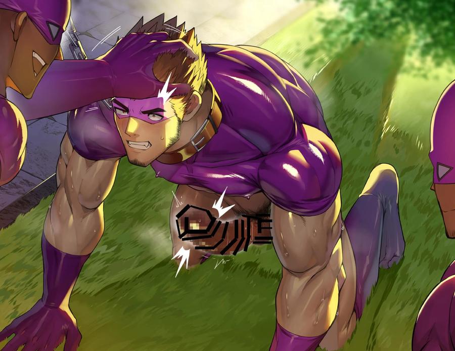 Muscular heroes who become hentai combatants obsessed with male copulation by Takao no Gami (Toiro) [JP] page 55