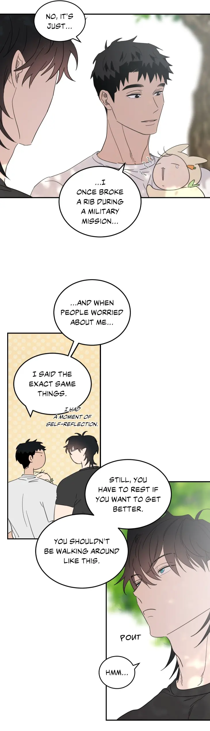 Our Sunny Days by Jeong Seokchan – Creator’s Note [Eng] page 13