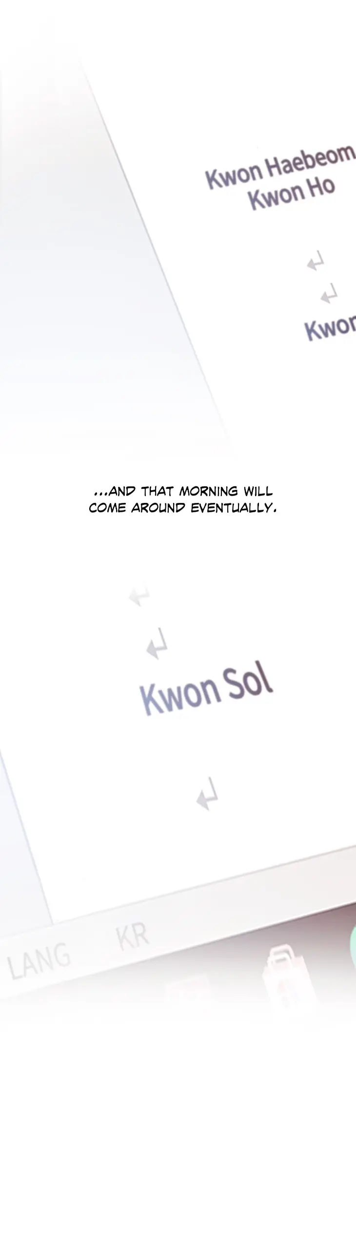 Our Sunny Days by Jeong Seokchan – Creator’s Note [Eng] page 43