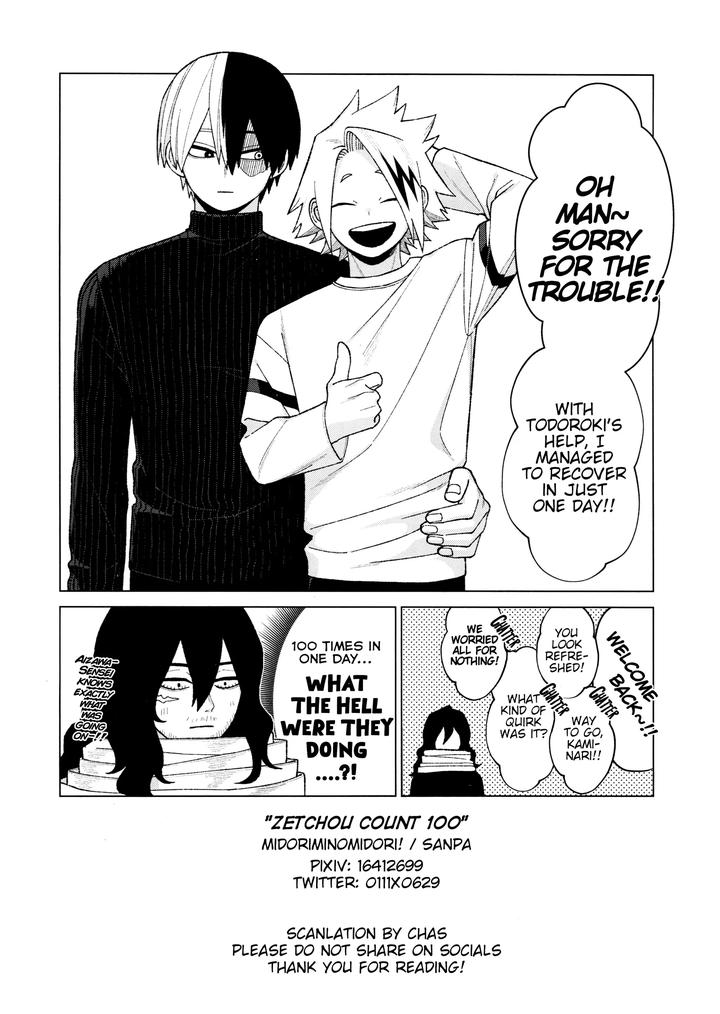 Boku no Hero Academia Dj – Zetchou COUNT 100 by MidoriMinoMidori! (Sanpa) [Eng] page 65